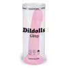 Dildolls Glitzy - tapadótalpas szilikon dildó (pink)