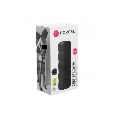 Dorcel Deep Stroker - férfi maszturbátor (fekete)