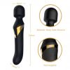 Dorcel Dual Orgasms Gold - akkus, 2in1 masszírozó vibrátor (fekete)