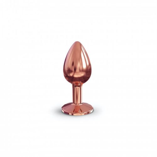 Dorcel Diamond Plug S - alumínium anál dildó - kicsi (rózsaarany)