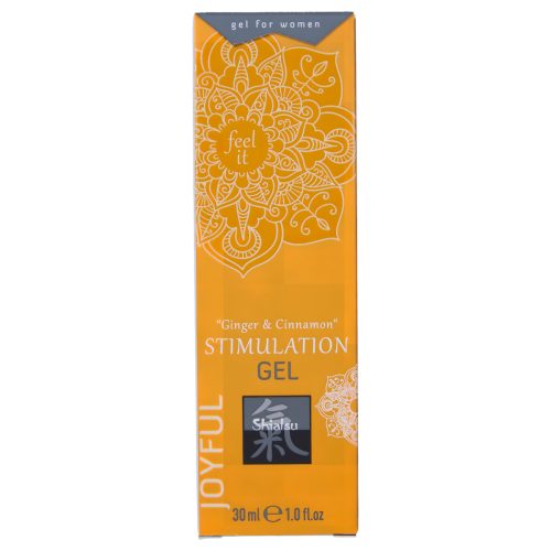 HOT Shiatsu Joyful - stimuláló krém nőknek - menta (30ml)