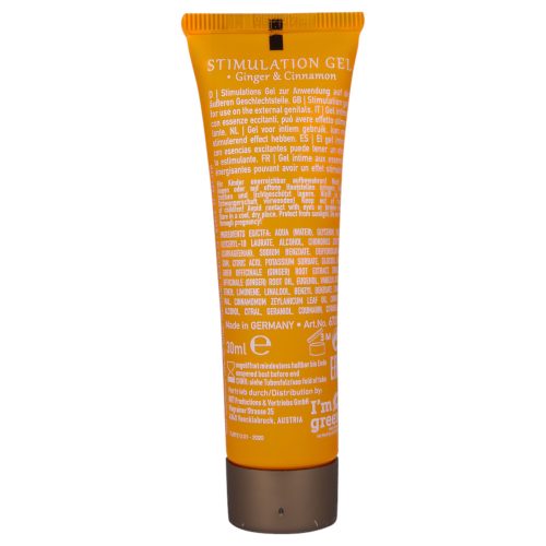 HOT Shiatsu Joyful - stimuláló krém nőknek - menta (30ml)
