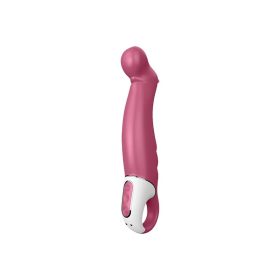   Satisfyer Petting Hippo - akkus, vízálló vibrátor (magenta)