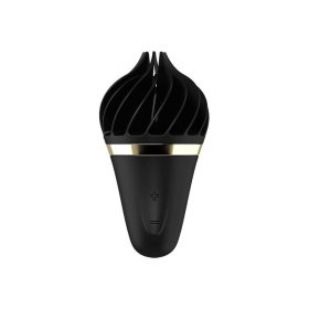   Satisfyer Sweet Treat - akkus, forgó csiklóvibrátor (fekete)