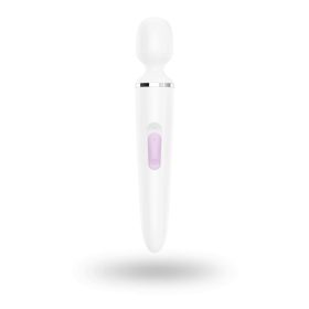   Satisfyer Wand-er Woman - akkus, vízálló masszírozó vibrátor (fehér)