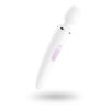 Satisfyer Wand-er Woman - akkus, vízálló masszírozó vibrátor (fehér)