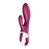 Satisfyer Heated Affair - akkus, melegítő, csiklókaros vibrátor (piros)