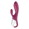 Satisfyer Heated Affair - akkus, melegítő, csiklókaros vibrátor (piros)