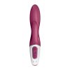 Satisfyer Heated Affair - akkus, melegítő, csiklókaros vibrátor (piros)