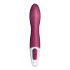 Satisfyer Big Heat - akkus, melegítő G-pont vibrátor (piros)