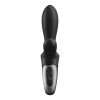 Satisfyer Heat Climax Plus - okos, melegítő,karos análvibrátor (fekete)