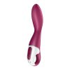 Satisfyer Heated Thrill - okos, akkus melegítő vibrátor (piros)