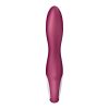 Satisfyer Heated Thrill - okos, akkus melegítő vibrátor (piros)