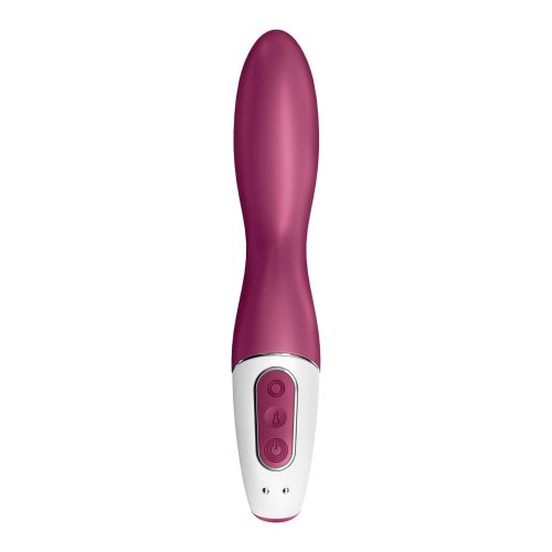 Satisfyer Heated Thrill - okos, akkus melegítő vibrátor (piros)
