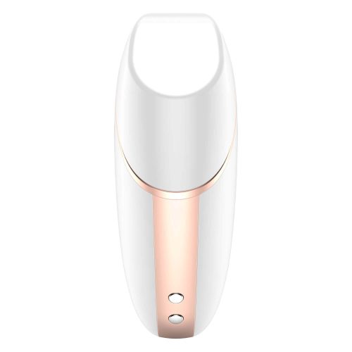 Satisfyer Love Triangle - okos, akkus, vízálló csiklóizgató vibrátor (fehér)