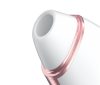 Satisfyer Love Triangle - okos, akkus, vízálló csiklóizgató vibrátor (fehér)