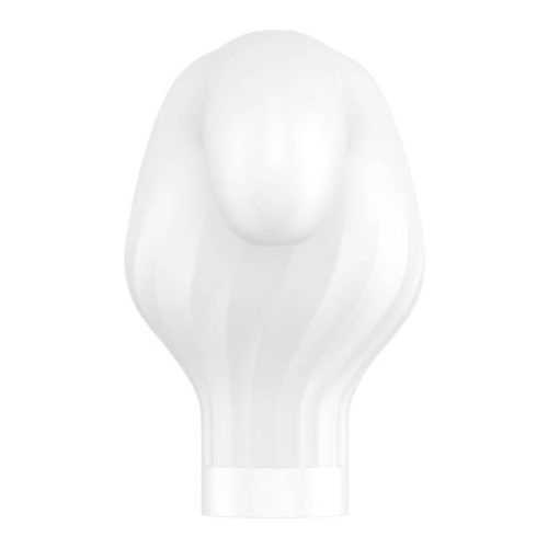 Satisfyer Double Wand-er - okos, akkus masszírozó vibrátor (fehér)