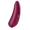 Satisfyer Curvy 1+ - okos, akkus, vízálló csiklóizgató vibrátor (rózsa vörös)