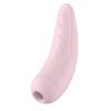 Satisfyer Curvy 2+ - okos, akkus, vízálló csiklóizgató vibrátor (pink)