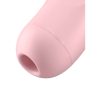 Satisfyer Curvy 2+ - okos, akkus, vízálló csiklóizgató vibrátor (pink)