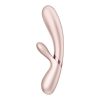 Satisfyer Hot Lover - okos, akkus melegítős vibrátor (ezüst)