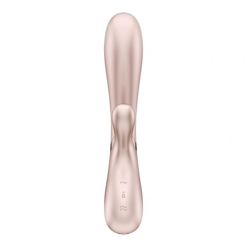 Satisfyer Hot Lover - okos, akkus melegítős vibrátor (ezüst)