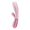 Satisfyer Hot Lover - okos, akkus melegítős vibrátor (pink)