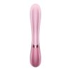 Satisfyer Hot Lover - okos, akkus melegítős vibrátor (pink)