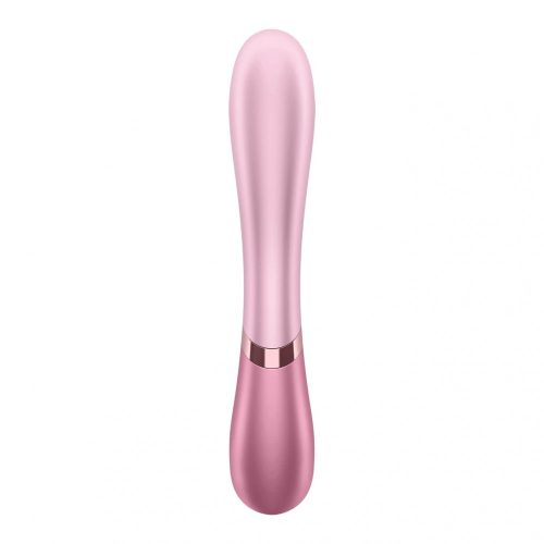 Satisfyer Hot Lover - okos, akkus melegítős vibrátor (pink)