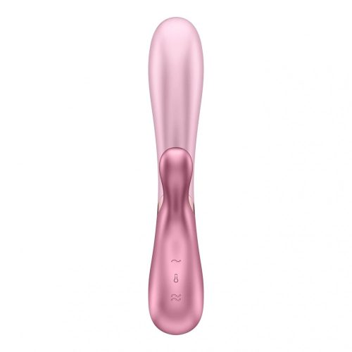 Satisfyer Hot Lover - okos, akkus melegítős vibrátor (pink)