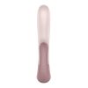 Satisfyer Heat Wave - okos, melegítő, karos vibrátor (bézs)