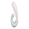 Satisfyer Heat Wave - okos, melegítő, karos vibrátor (menta)