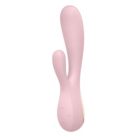   Satisfyer Mono Flex - okos, akkus, vízálló vibrátor (halvány pink)