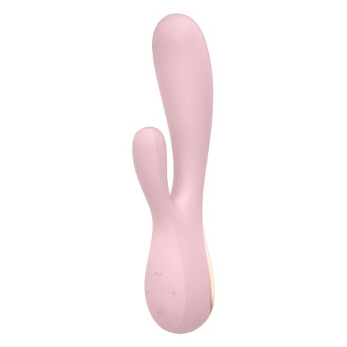 Satisfyer Mono Flex - okos, akkus, vízálló vibrátor (halvány pink)