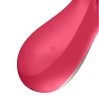 Satisfyer Mono Flex - okos, akkus, vízálló vibrátor (piros)