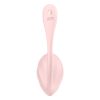 Satisfyer Ribbed Petal - rádiós vibrációs tojás (pink)