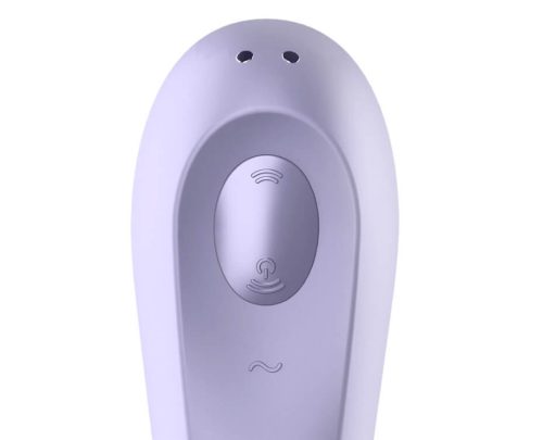 Satisfyer Dual Pleasure - okos, akkus hüvelyi és csiklóvibrátor (lila)