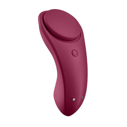 Satisfyer Sexy Secret - okos, akkus, vízálló csiklóvibrátor (bordó)