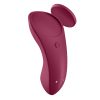 Satisfyer Sexy Secret - okos, akkus, vízálló csiklóvibrátor (bordó)