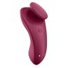 Satisfyer Sexy Secret - okos, akkus, vízálló csiklóvibrátor (bordó)