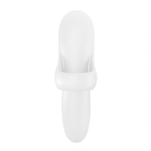 Satisfyer Bold Lover - akkus, vízálló ujj vibrátor (fehér)