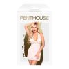 Penthouse Sweet & Spicy - nyakpántos, csipkés ruha tangával (fehér)