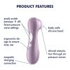 Satisfyer Pro 2 Gen2 - akkus csiklóizgató (viola)