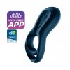 Satisfyer Epic Duo - okos, akkus, vibrációs péniszgyűrű (fekete)