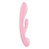 Satisfyer Triple Oh - akkus, csiklókaros vibrátor (pink)