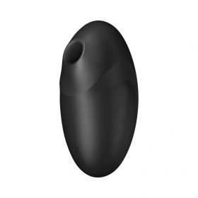   Satisfyer Vulva Lover 3 - akkus, léghullámos csiklóizgató vibrátor (fekete)