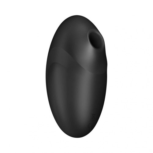 Satisfyer Vulva Lover 3 - akkus, léghullámos csiklóizgató vibrátor (fekete)