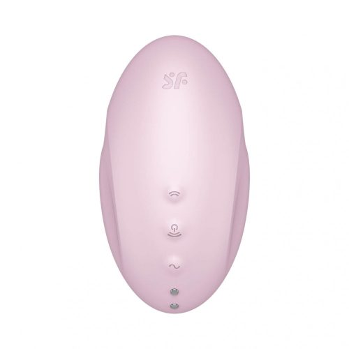 Satisfyer Vulva Lover 3 - akkus, léghullámos csiklóizgató vibrátor (pink)
