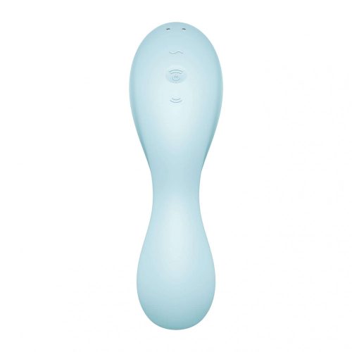 Satisfyer Curvy Trinity 5+ - okos, akkus 2in1 vibrátor (kék)