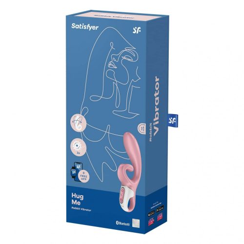 Satisfyer Hug Me - okos, akkus csiklókaros vibrátor (pink)